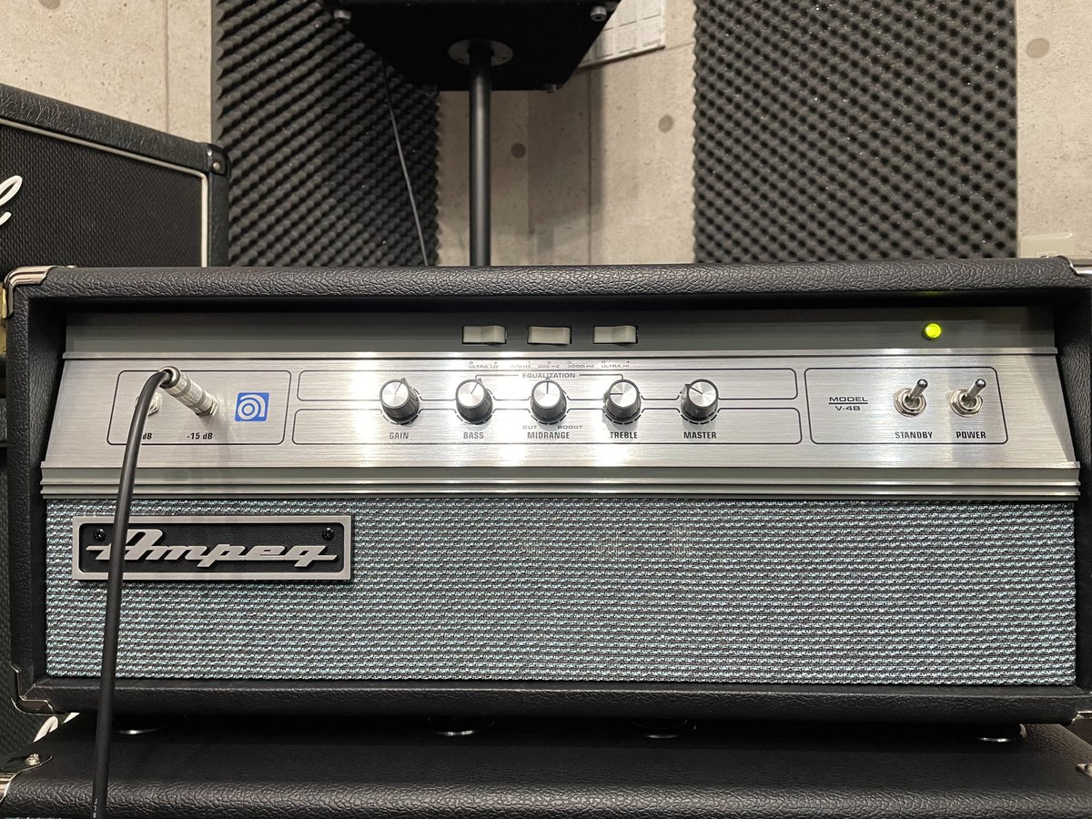 お疲れさまでした🤗

#ampeg
#V4B