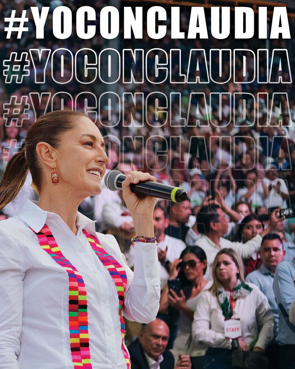 Porque trabajar por mejorar nuestras calles y colonias es una vocación de vida! Sin duda tendremos la mejor presidenta #YoConClaudia