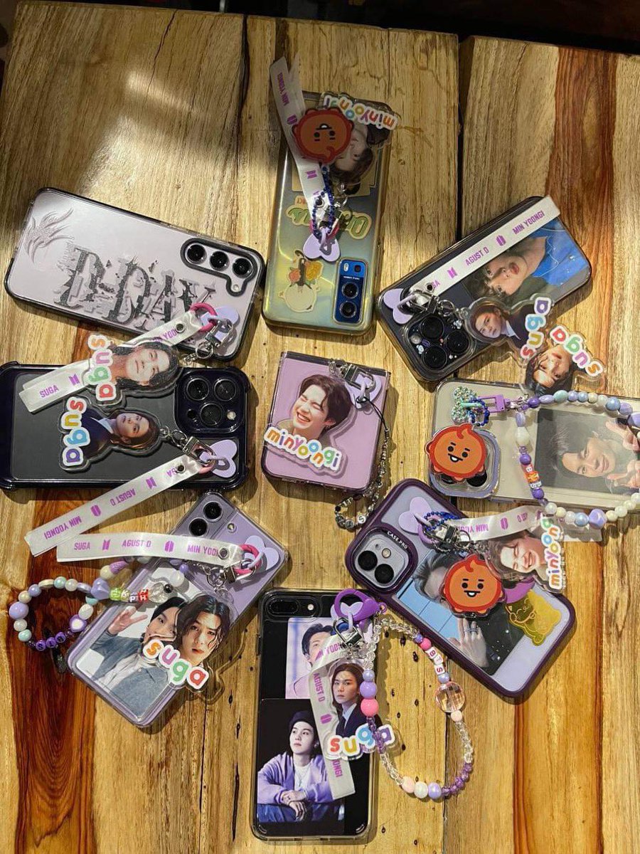 Dress you phone with your Bias!!!! 

*armykwarentaph_events
#SugaDay
