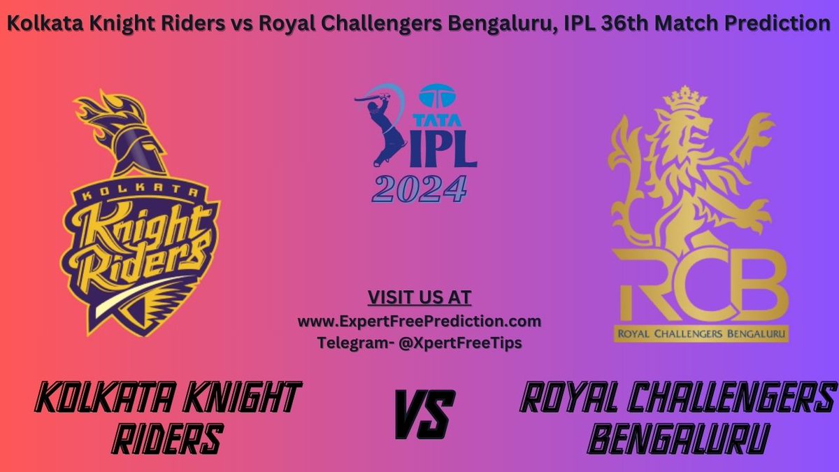 Kolkata Knight Riders vs Royal Challengers Bengaluru IPL 2024 36th Match Prediction

#RCBvsKKR #KKRvsRCB #BLRvsKOL #KOLvsBLR #IPL36thMatch #KolkataVsBengaluru  #IPL2024 #viratkohli #ipl #msdhoni #rohitsharma #cricket #ExpertsFreeTips

Read Here- expertfreeprediction.com/rcb-vs-kkr-bet…
