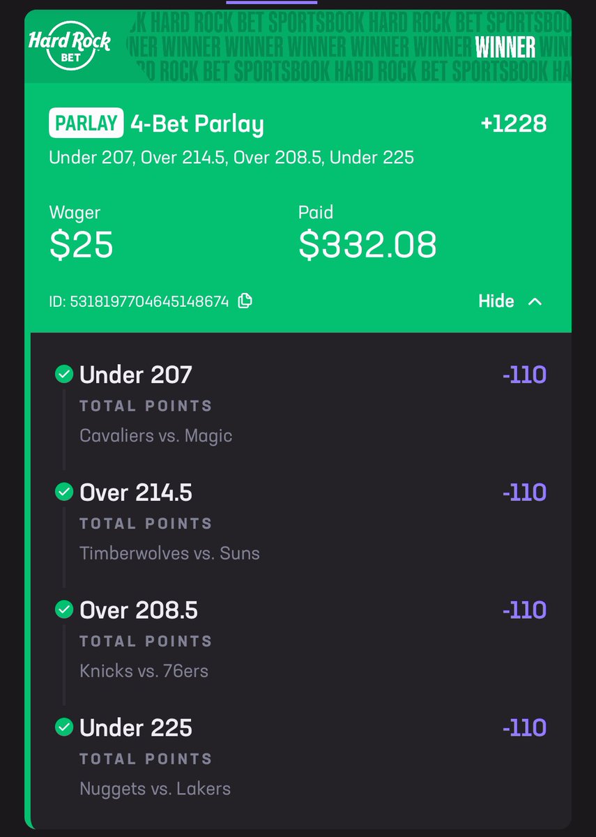 dgarvey15's tweet photo. @AIBettingWizard 🤑🤑 https://t.co/xt2WxygkoD