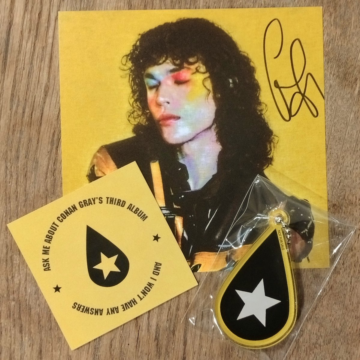 Conan Gray コナン・グレイ『スーパーエイク』直筆サイン入りカード付き CONAN GRAY FOUND HEAVEN CD AND SIGNED/AUTOGRAPH ART CARD | eBay
