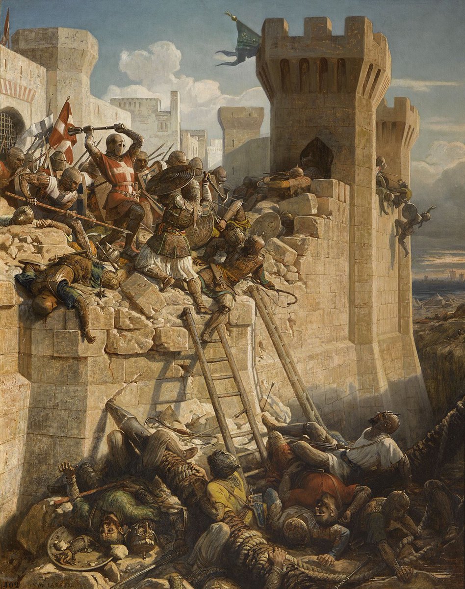 'Islam's triumph at the Siege of Acre in 1291 marks a pivotal moment in history, showcasing resilience and determination in the face of adversity. Let's remember this victory and honor the bravery that led to the end of Crusader presence in the Holy Land .#IslamicHistory