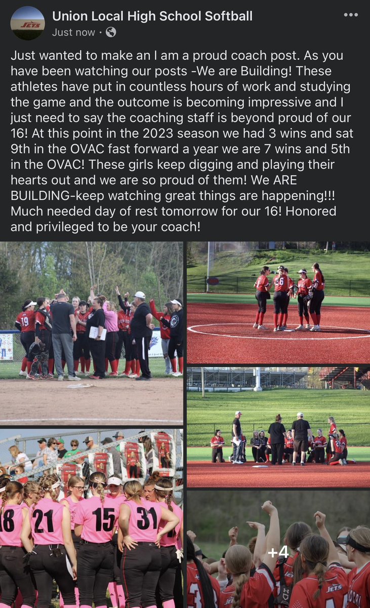 Jets Softball tweet media
