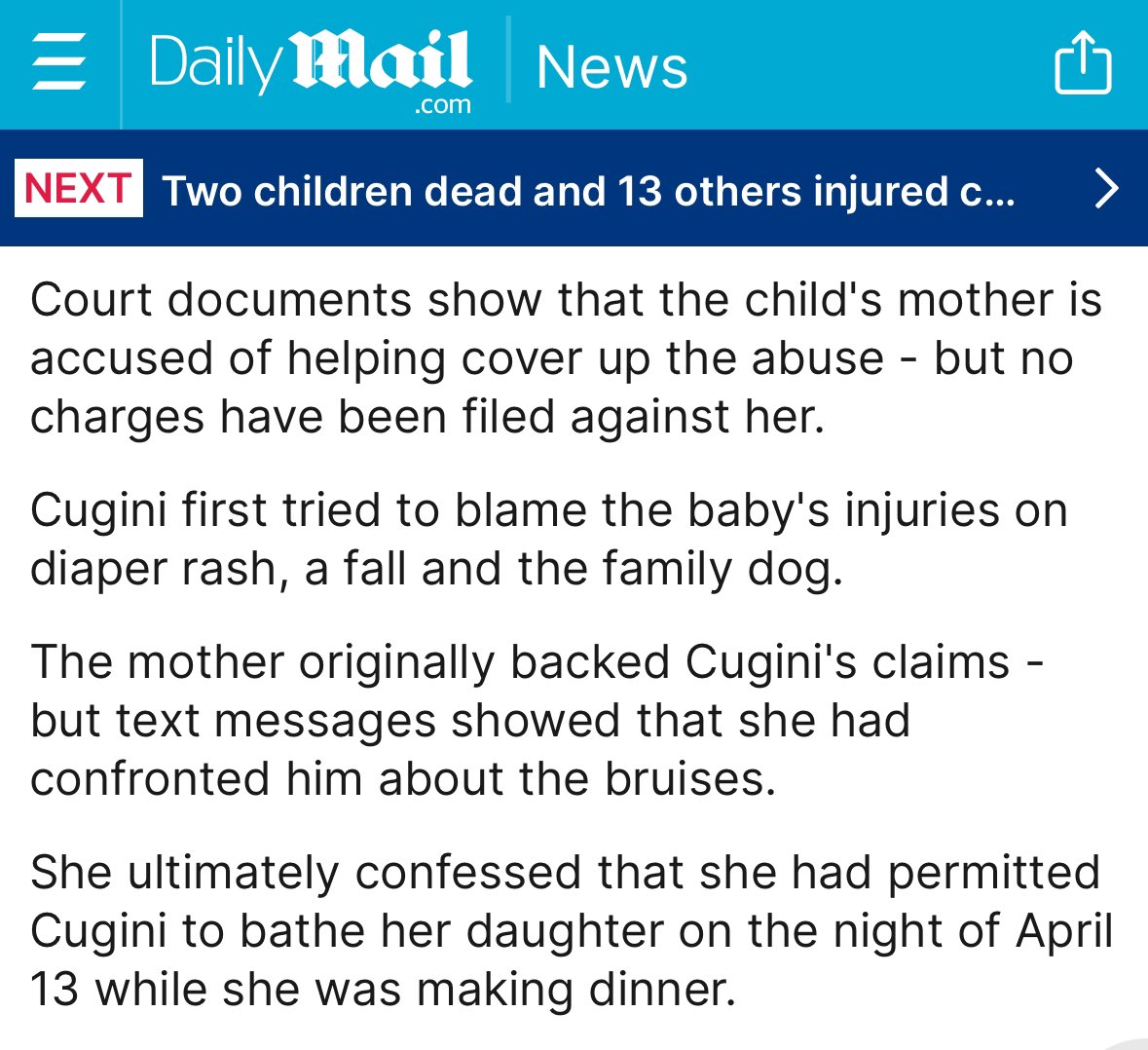 The law is a teacher, and cases like this are the reason I reject the notion that vengeance is incompatible with justice.