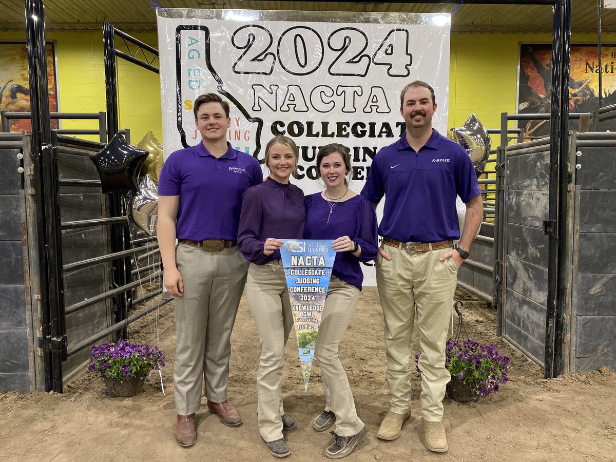 K-State Crops Judging tweet media