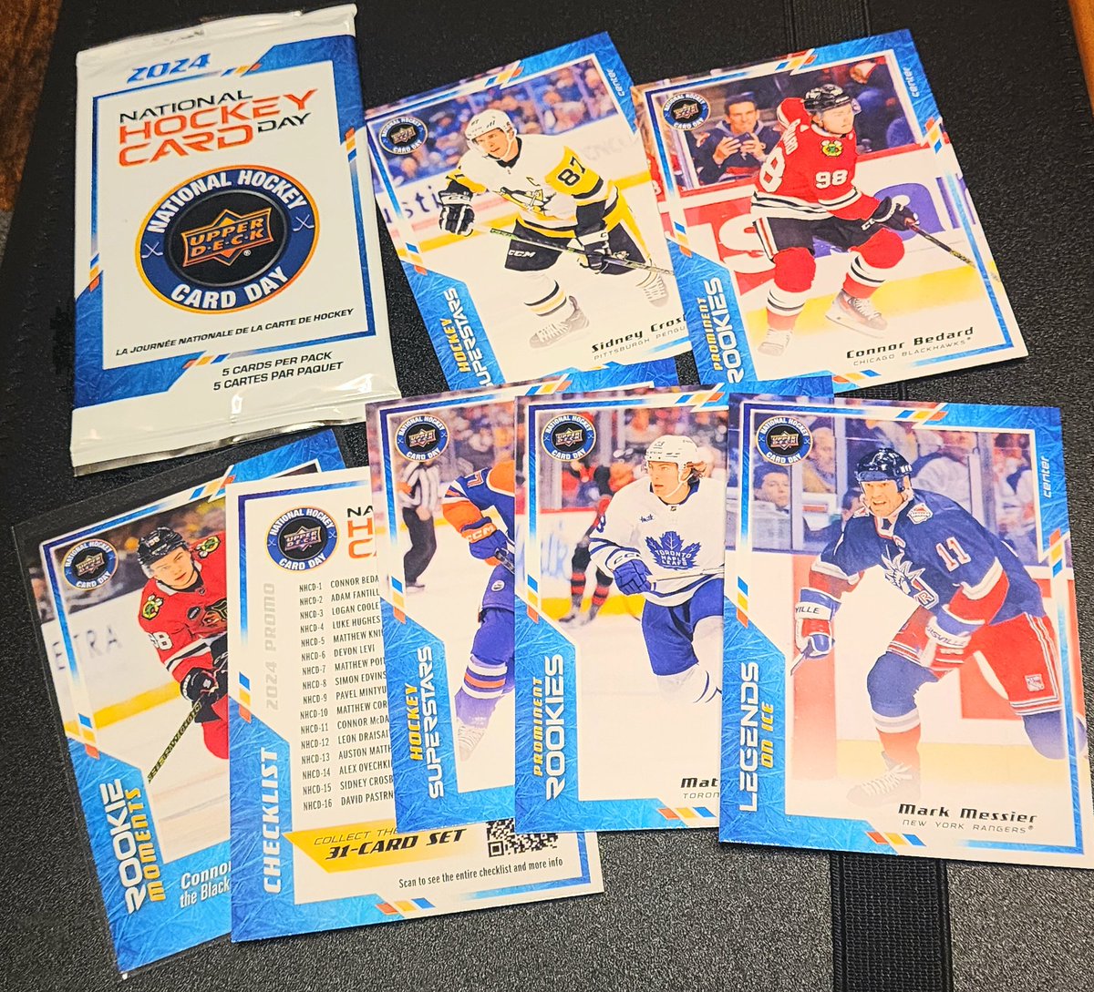 steveexplore's tweet photo. 🏒🏒😁 #nationalhockeycardday #NHCD #NHL #upperdeck #hockey 
@UpperDeckSports @NHL https://t.co/keGESHYNhI