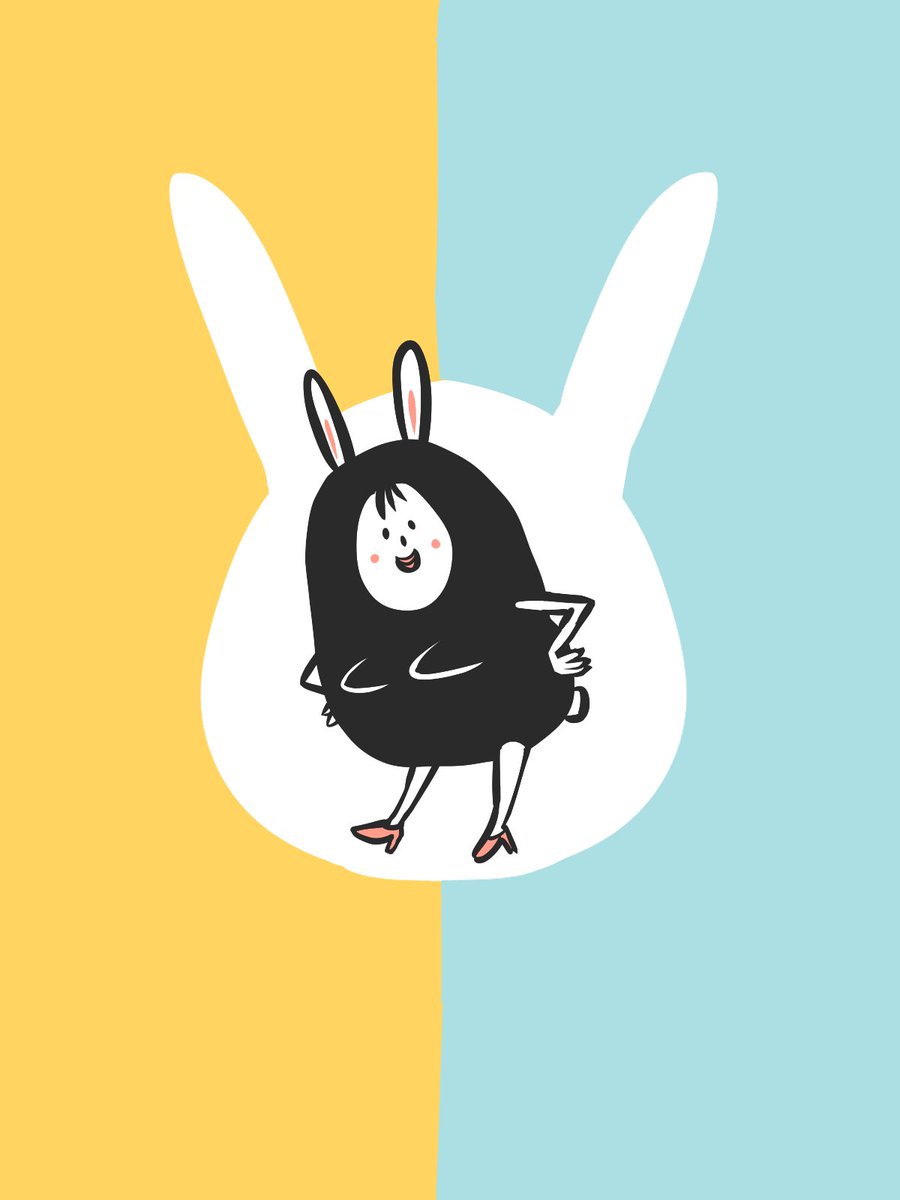 「#これを見た人はバニーガールをTLに放流しよう 脳内アシスタントのバニ子さん連日」|タロウ@一日一絵のイラスト