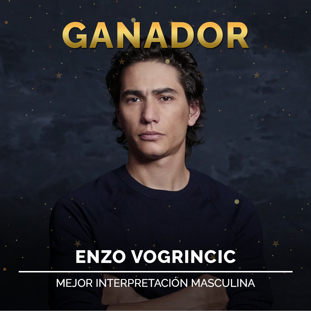 ¡El mejor actor! Enzo Vogrincic gana en la categoría de Mejor Interpretación Masculina por su papel como Numa en La Sociedad de la Nieve. #PremiosPlatino #LaSociedadDeLaNieve #Numa #Xcaret #Cine