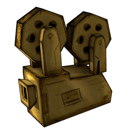 I modeled the projector from bendy to help myself learn how to model lol