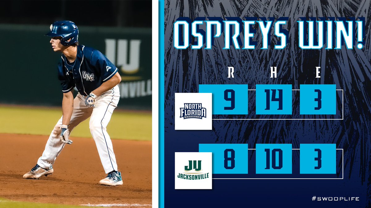 Ospreys take an electric game two across town! #SWOOP