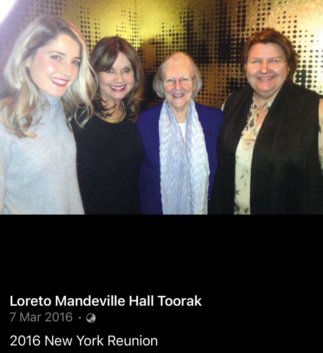 @markhumphries @MeehanElisabeth @antoinette_news @_ChloeAngelo Pretty sure my old school Loreto Mandeville Hall, Toorak (of course) can outdo the Henley Regatta palaver. It regularly paid for its previous headmistress to go to various school reunions..
in London, Paris, New York etc.
They probably still do. #UseItOrLoseIt
#TotesNormal