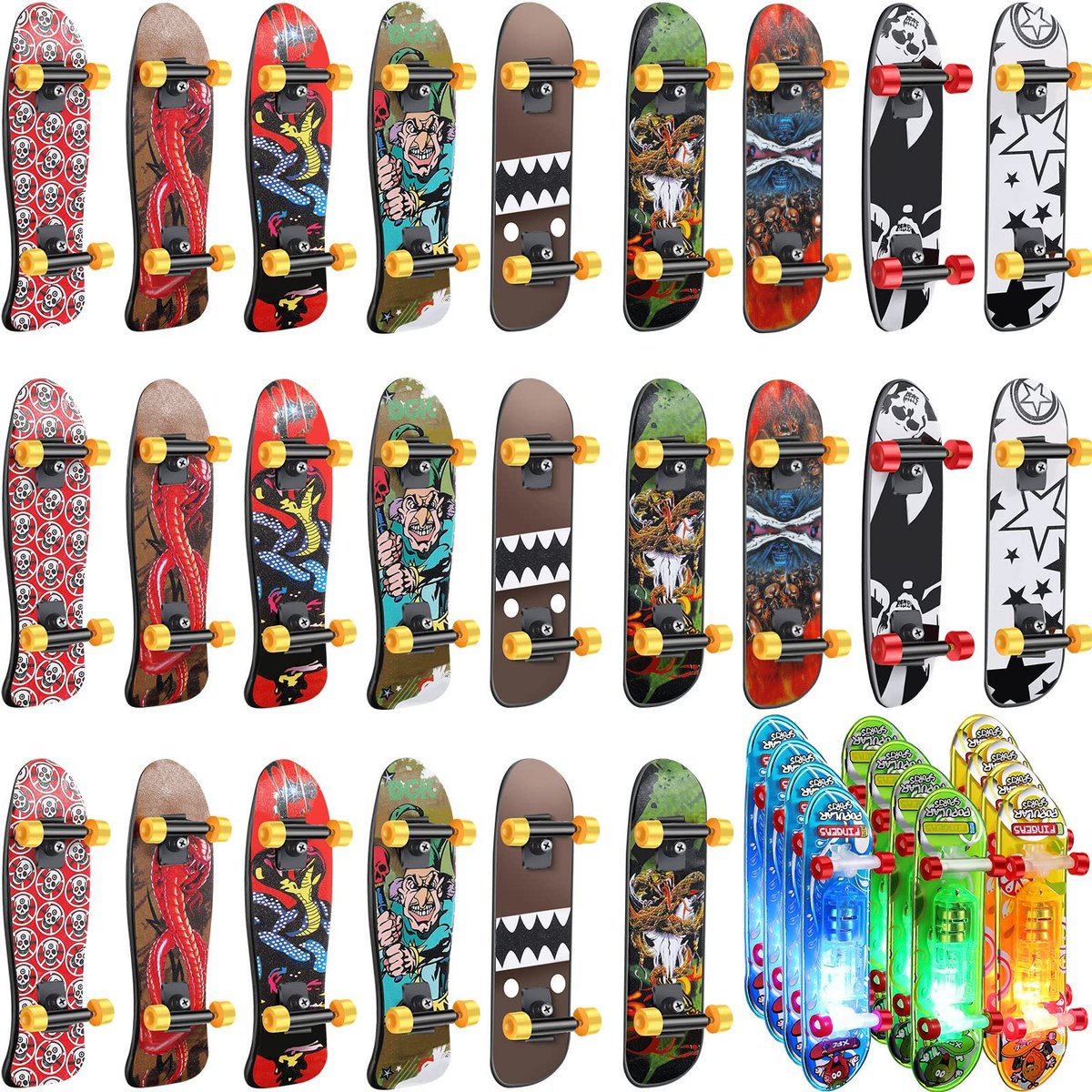 How do I explain to my pookie boo husband that i bought these pack of skateboards to do tricks on him