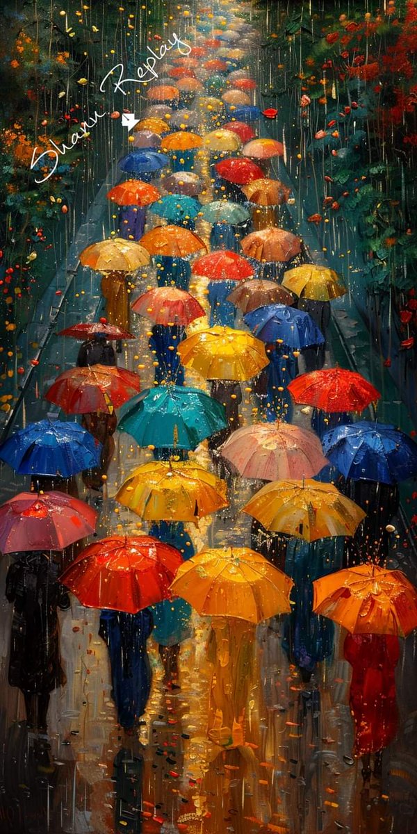 Umbrellas on Parade 
Shann Replay