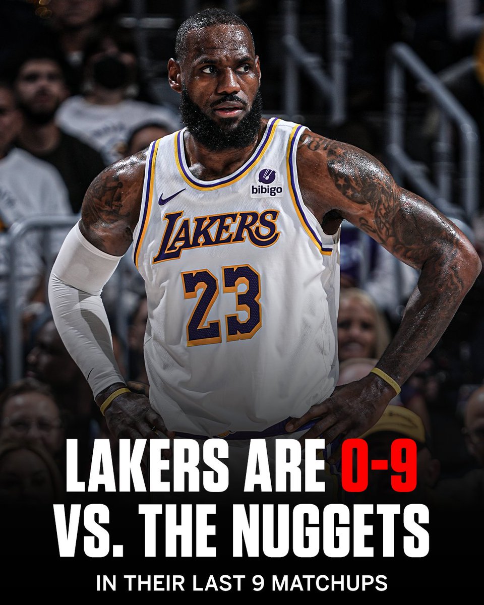 Lakers have struggled against Denver as of late 😳