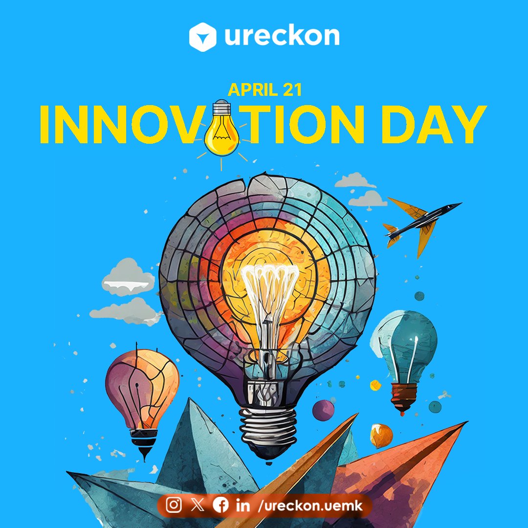Happy Innovation Day from Team URECKON! Today, we celebrate the spirit of creativity and progress that drives us forward. May this day spark innovations in tech and beyond. Cheers to limitless future possibilities! Written By:- Sayan Paul Designed By:- Mayukh Nath #ureckon