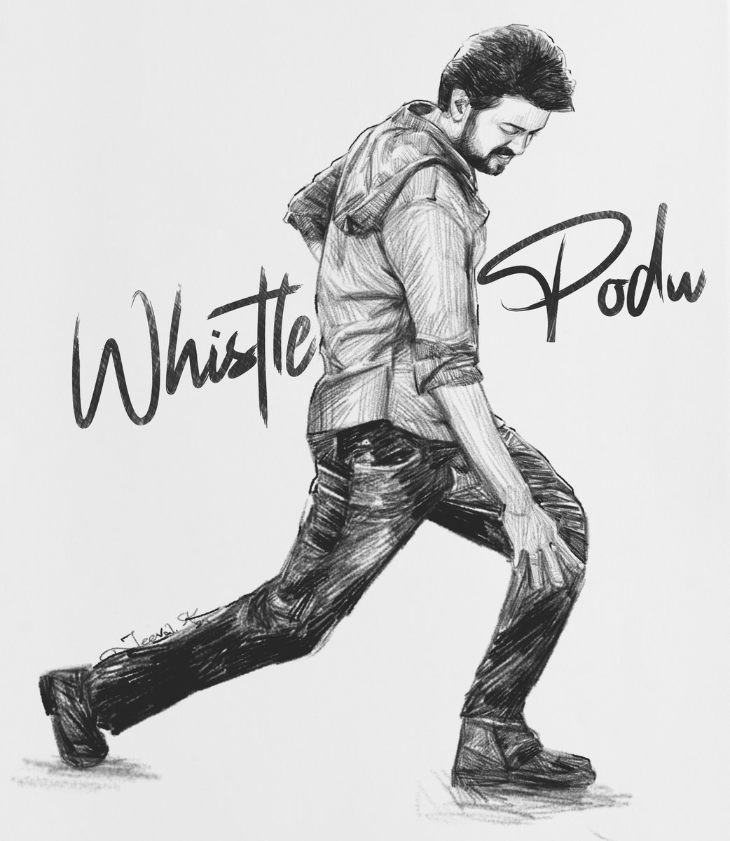 #WhistlePodu Thalapathy Vijay Charcoal Pencil Art 2024 #ThalapathyVijay #Vijay #TheGOAT #TheGoatArrivesOnSept5th #TheGreastestOfAllTime #TheGreatestOfAllTime #Ags #VenkatPrabhu @actorvijay @Ags_production @agscinemas @vp_offl @Jagadishbliss @archanakalpathi @thisisysr