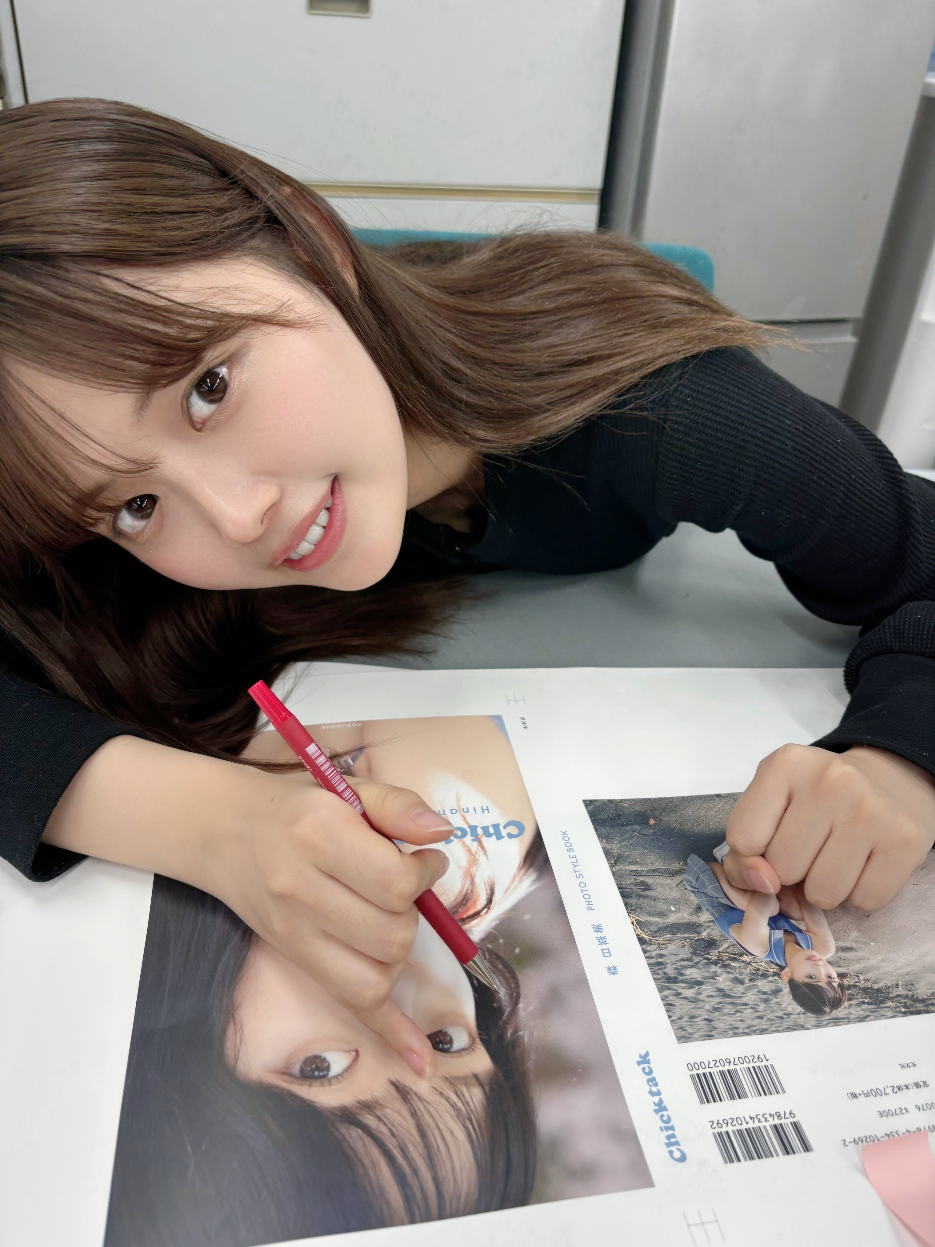 森日菜美直筆サイン入りチェキ