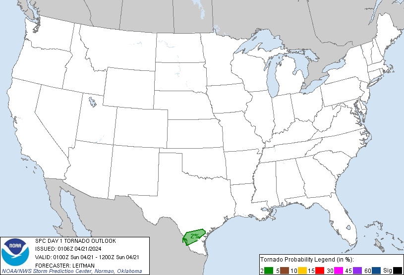 LimWeather's tweet photo. D1 #SPC Convective Outlook
#SlightRisk of #SevereWX in S #Texas state esp the cities of #Laredo, #Beeville and #AliceTX due to a 15% #Hail risk, a 15% #wind risk and a 2% #Tornado risk
#Wxtwitter #STXwx #TXwx #Wxx https://t.co/c6v2hXsTuA