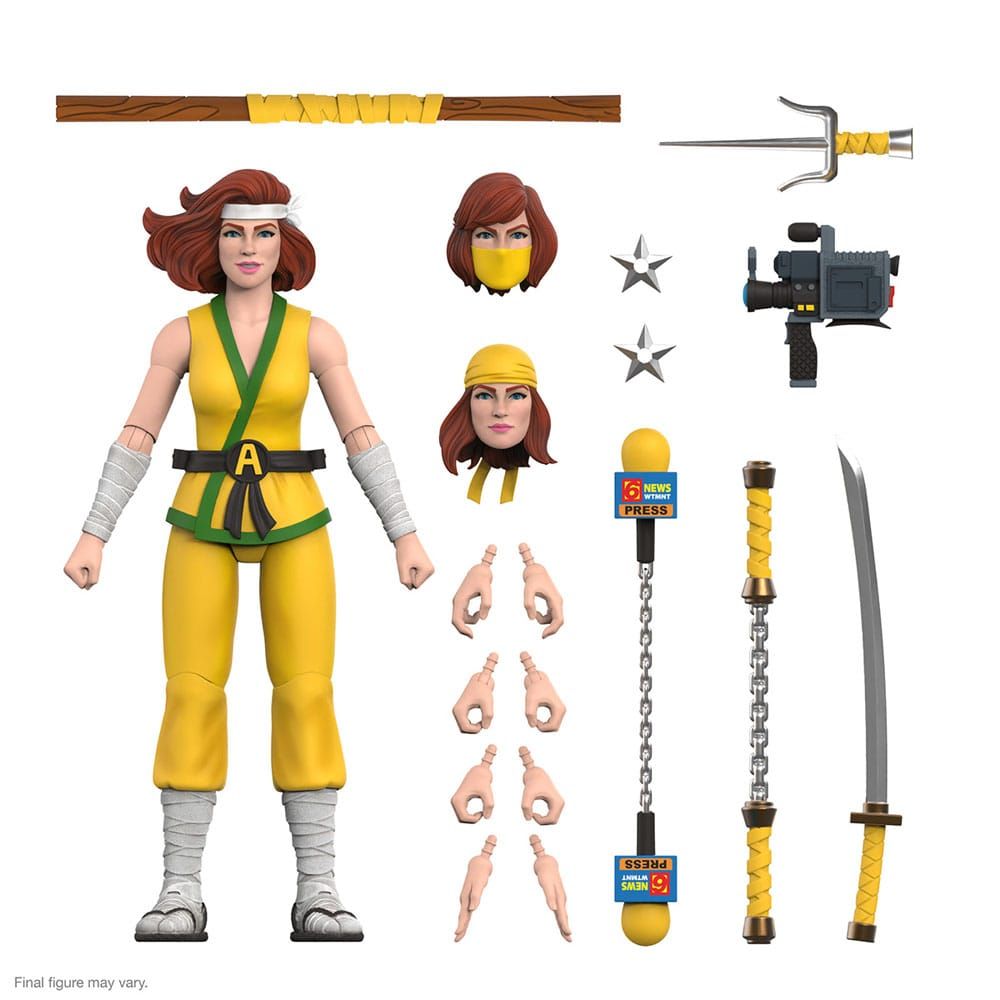 Blossom as Ninja April O' Neil, yes this is an actual thing in the toys, so why not #IFMovie #TeenageMutantNinjaTurtles #TMNT #Nickelodeon #ParamountPictures