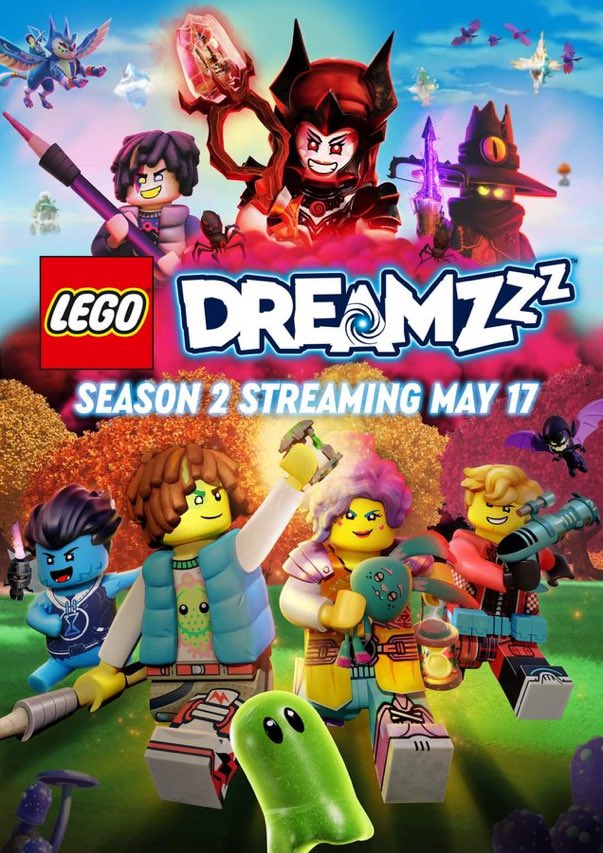 I cannot wait for LEGO Dreamzzz: Season 2 to be released! 🥳 May 17 here we come! 😍❤️ #legodreamzzz #dreamzzz #newseason