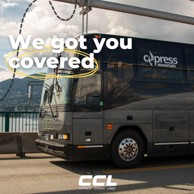 Need a ride? Look no further than #CypressCoachLines! We got you covered from Monday to Friday, and even weekends too! 🚌 🙌

 BOOK ONLINE TODAY! bit.ly/3Inqoyw

#cypressmountain #trip #hiking #summer #summertrip #bus #bustrip #vancouver #travelsafe #relax #nature