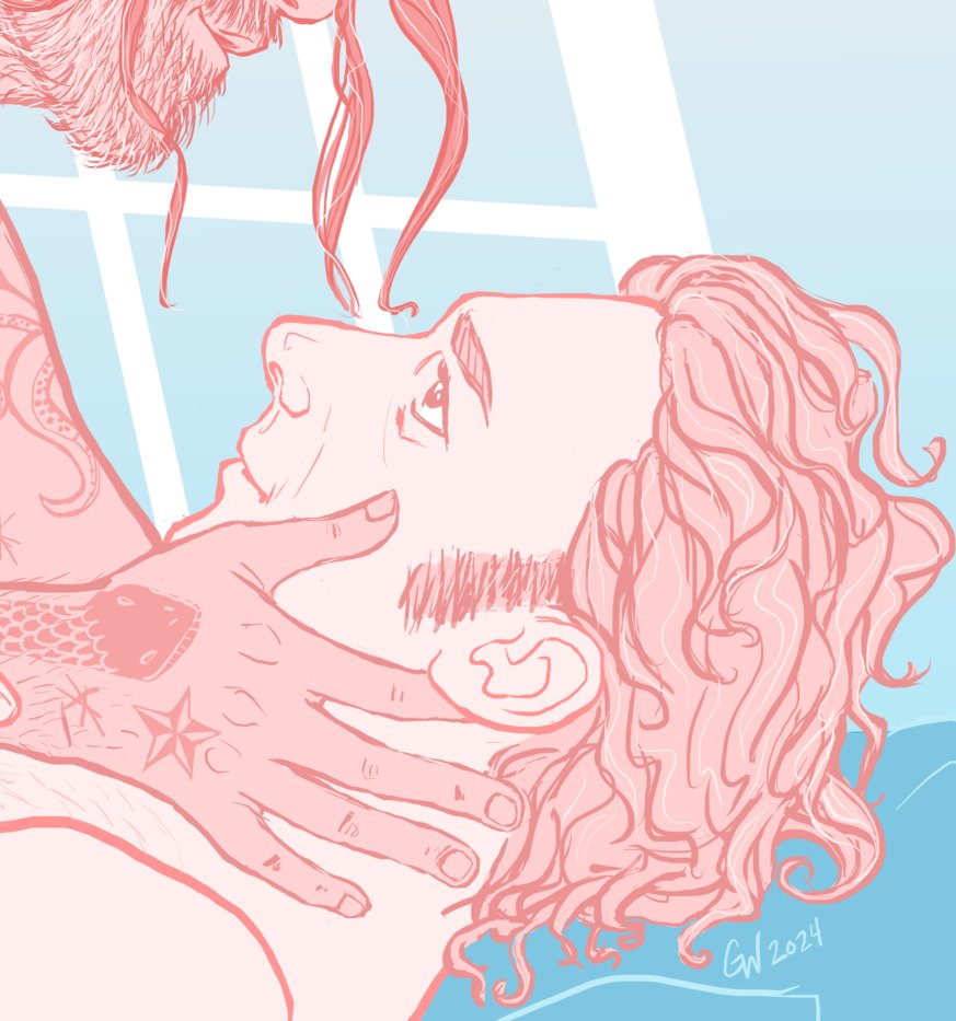 GayWatsonDraws's tweet photo. The last day is upon us, so it's now or never. Here's my tender as hell #BottomStedeWeek piece because vanilla is my kink.

https://t.co/5RUHYfbDCh
@BottomStedeWeek https://t.co/UyvwQ40uBU