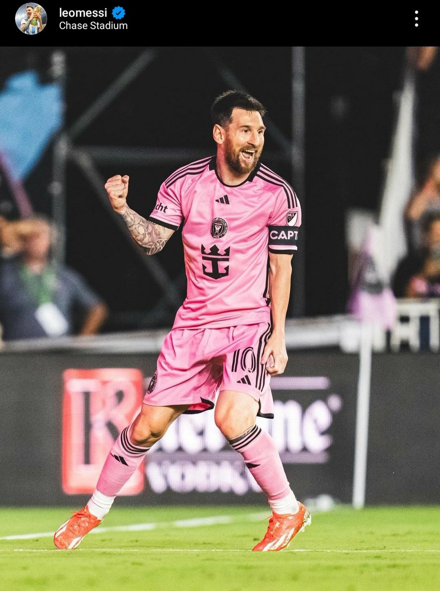 Lionel Messi on Instagram: 'Vamos Inter Miami!'