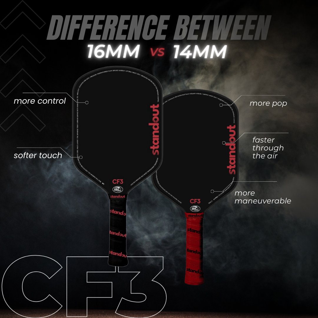 Whether you prioritize fast hands or control, we’ve got you covered.
standoutpickleball.com/products/cf3
#CF3Paddle #PowerVsControl #GameChanger #PickleballPassion #pickleball #pickleballislife #pickleballrocks #pickleballaddict