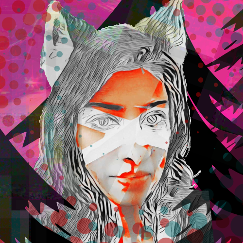 Finally a #NewProfilePic of my own face with at least 10 layers of filters, lol. I went with modern art style, what do you think? I think it says I should be living in the woods. What does your profile picture say about you? LMK #BeBold #ProfilePicGoals