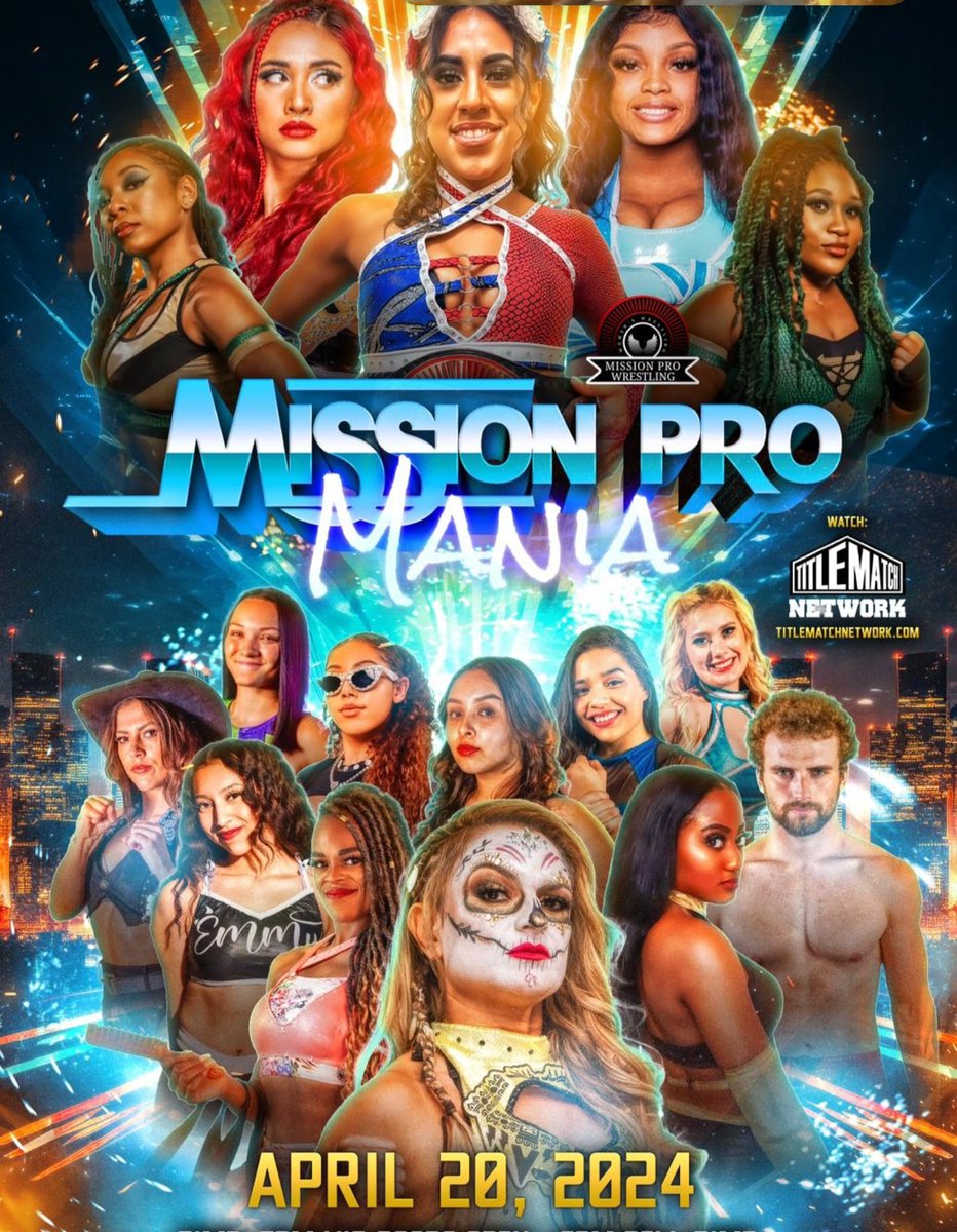 Loved @MissionProWres #MPWMania. If you missed it, go to @TitleMatchWN. Loved doing the watch along with @AEWdynamiteDL. Been grateful being able to be a part of this great promotion as a fan and interactions with everyone involved.