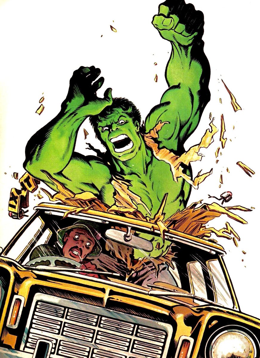 Hulk by Mike Zeck @MikeZeck