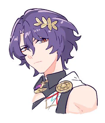これは昨晩絵チャにてたのまれて描いたげんしんとすたーれいるのキャラ ミリしら