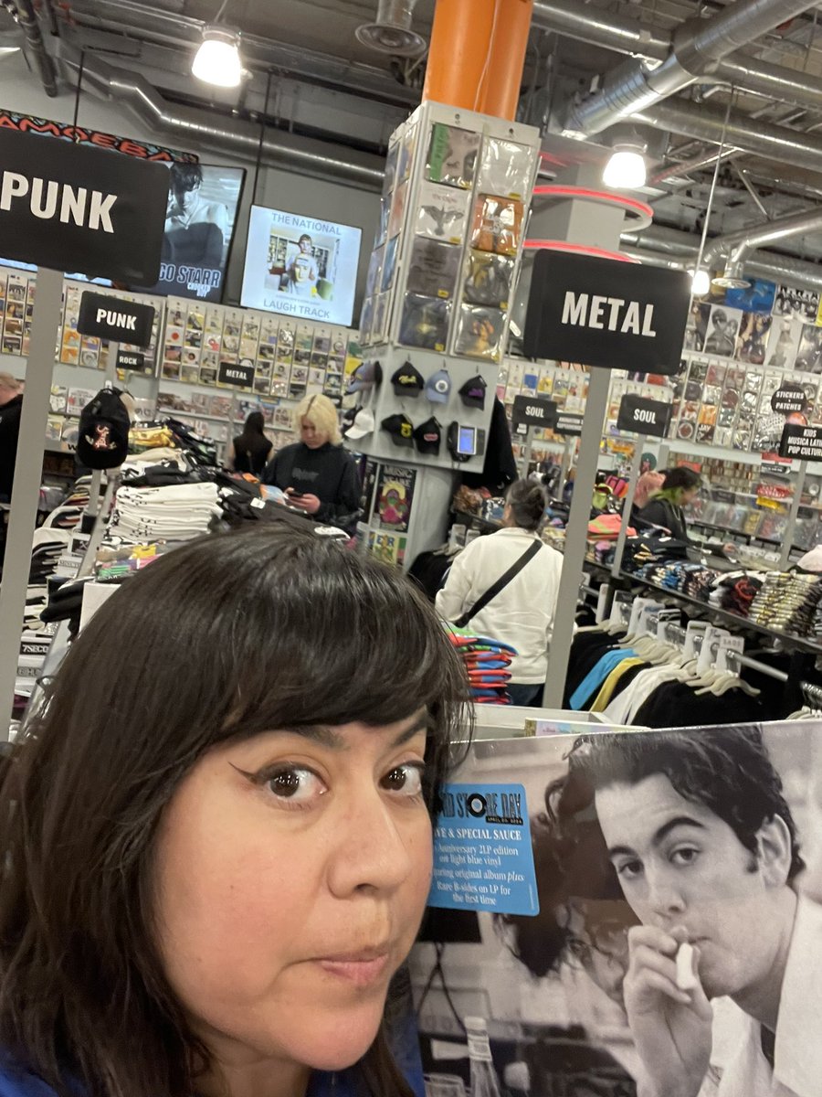 Hi from #recordstoreday at @amoebamusic! Purchased the last #GLoveandSpecialSauce vinyl released 4.20.2024