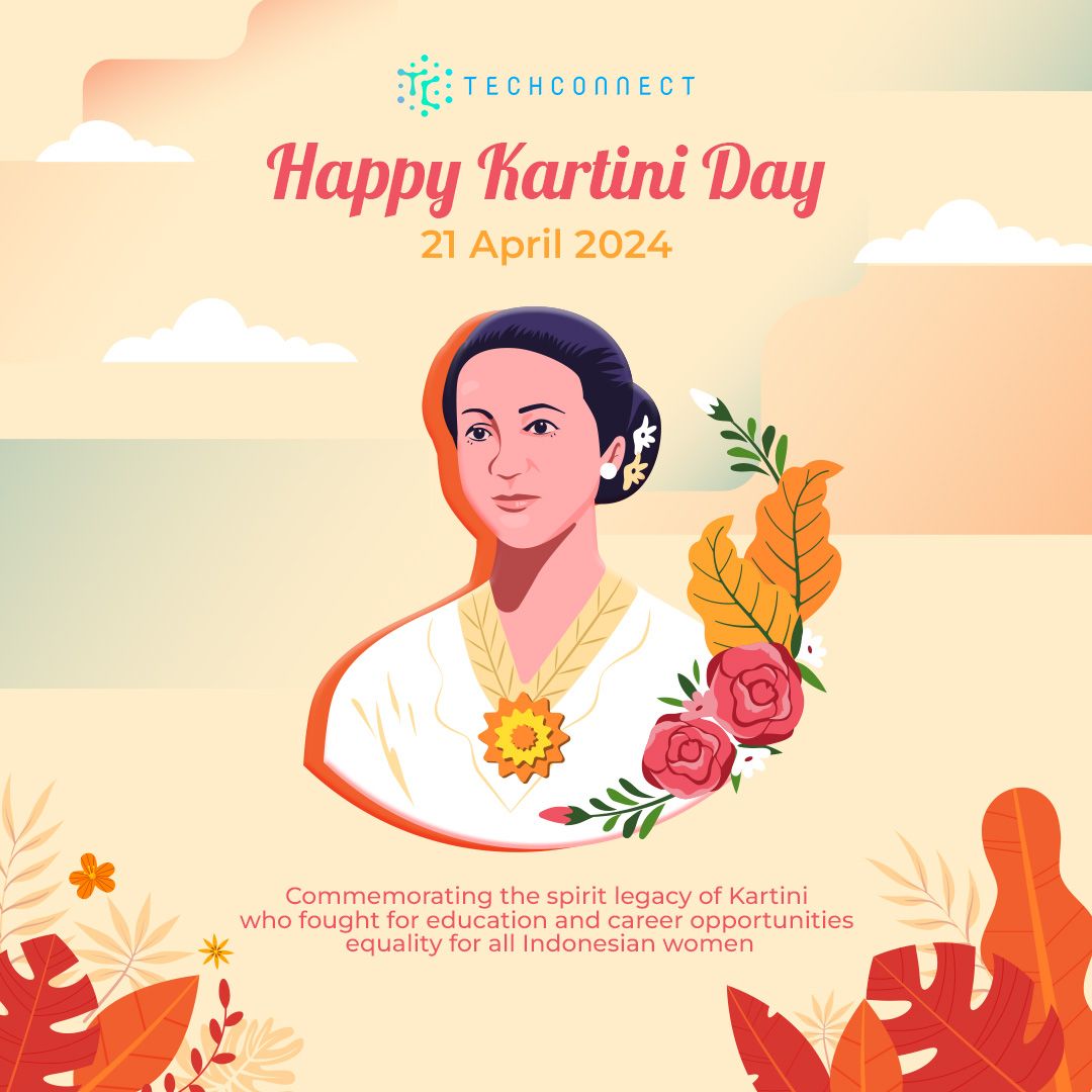 Every woman has the same secret recipe for becoming successful. Women have spirit, equality, and even the same opportunities in the world of work and in pursuing higher education.

Happy Kartini Day 2024 to all Indonesia’s women!

#TechConnect #KartiniDay #WomenSupportWomen