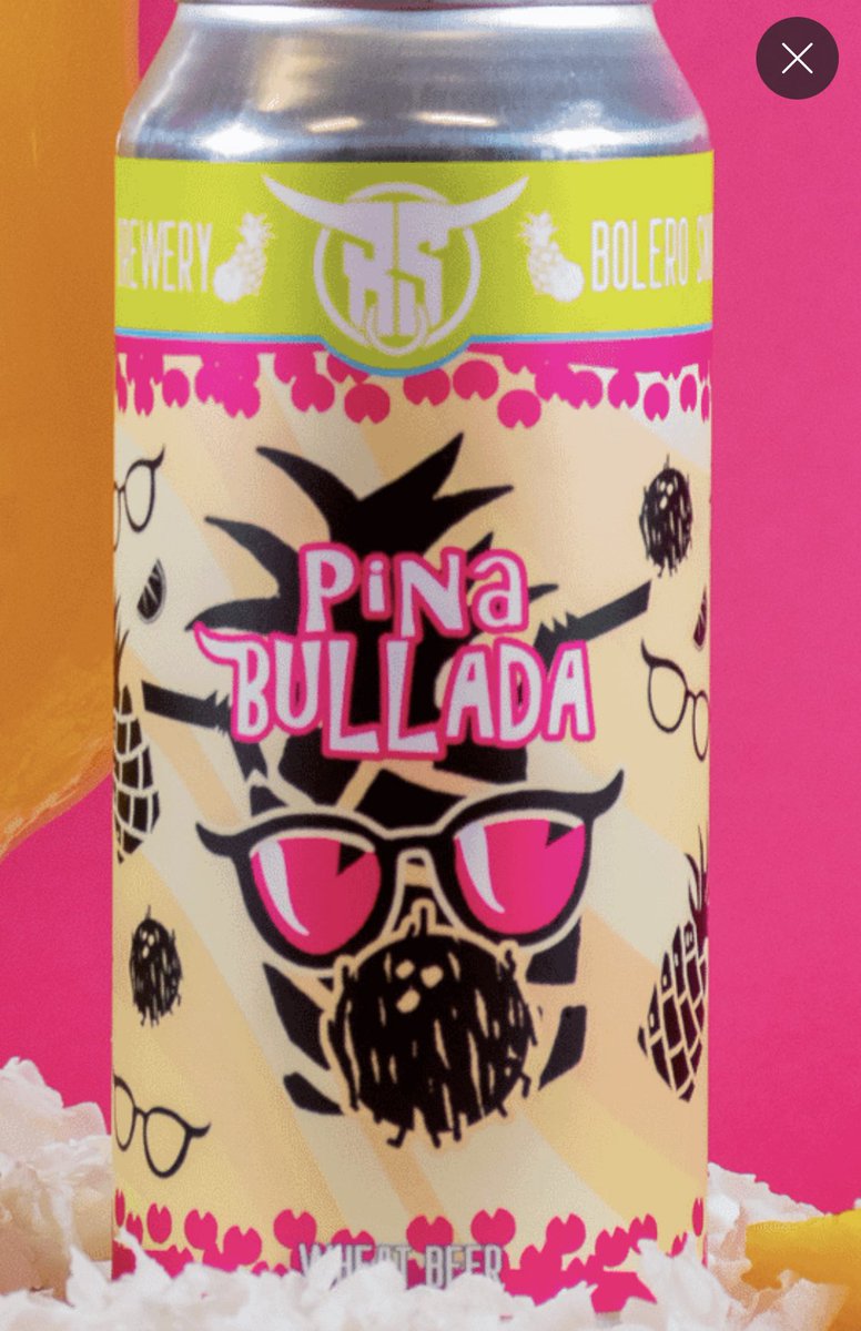 ending the day w/a Bolero Snort Pina Bullada