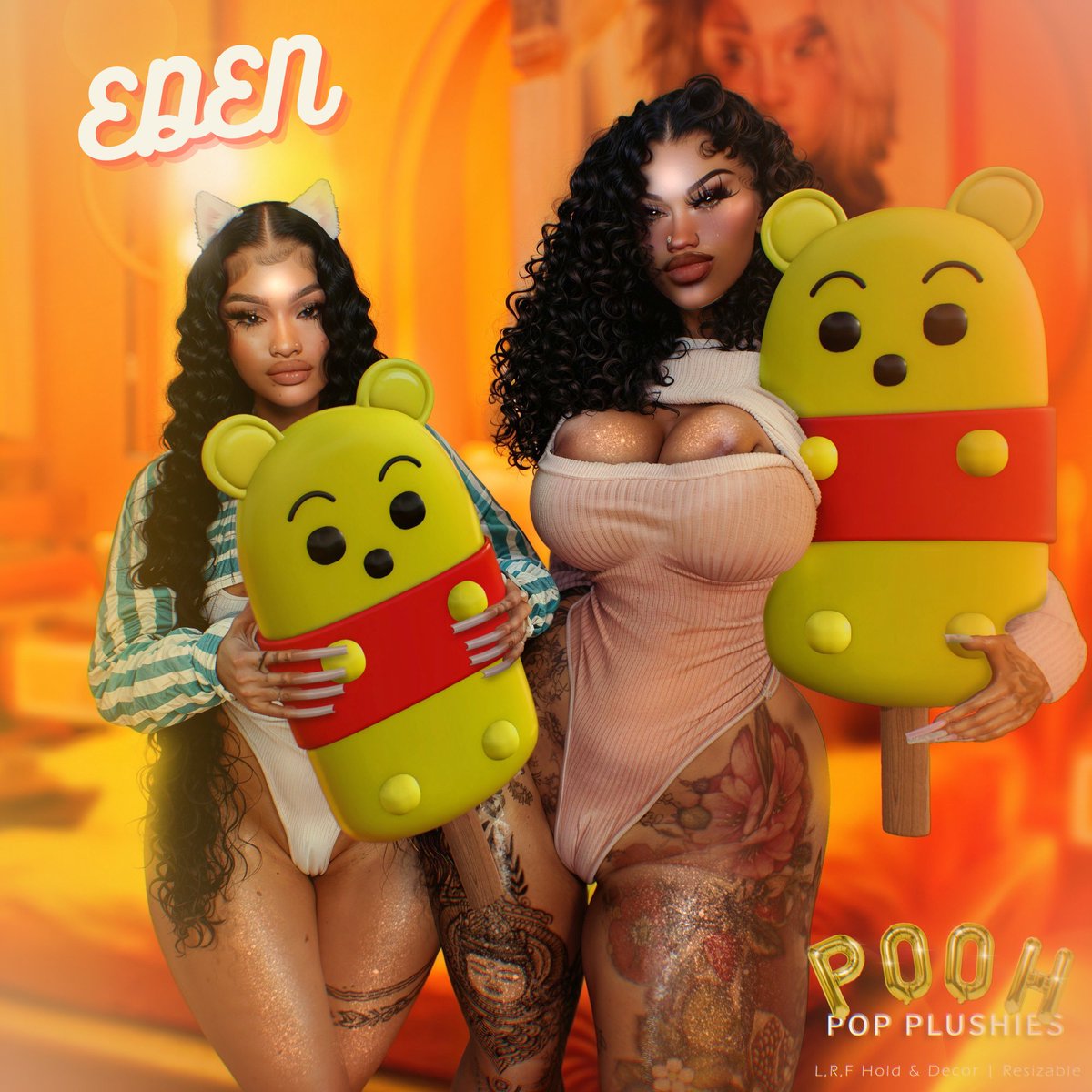 MiajiMioji's tweet photo. ✨EDEN- PoohBear Pops For Sell Now on my Marketplace
https://t.co/9UvEdAX80t
✨So Cute and Adorable and it is indeed resizable!.
✨ It’s holdable, and for Decor.
✨Please show me love 🩷
🩷If you do shop I hope you blog it and Tag Me!!
#secondlife #secondlifemarketplace https://t.co/ir7vlFbEMb