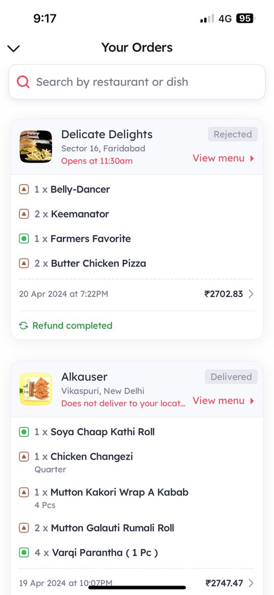 ParthTrehan007's tweet photo. For cancellation. I got more that 50% of the money deducted which is above RS. 1500, because @zomato called me and canceled my order. I have added the screenshots for the same. I demand my money back. https://t.co/EffH6vD8ea