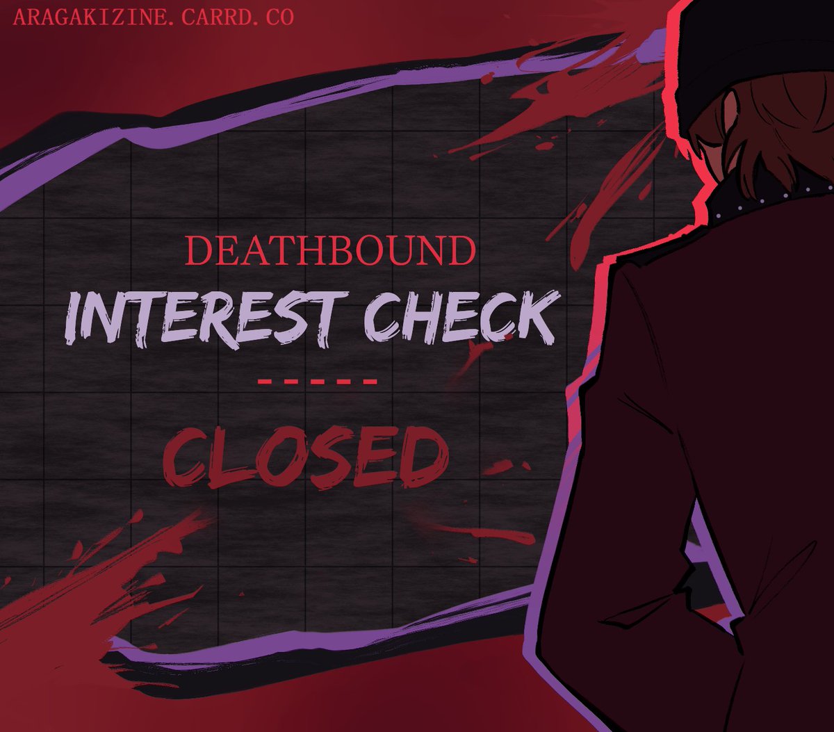 🌑INTEREST CHECK CLOSED🌑 Our interest check is now officially closed. Thank you all for submitting your feedback! Please look forward to the results, as well as more information about contributor applications, very soon. 🪓