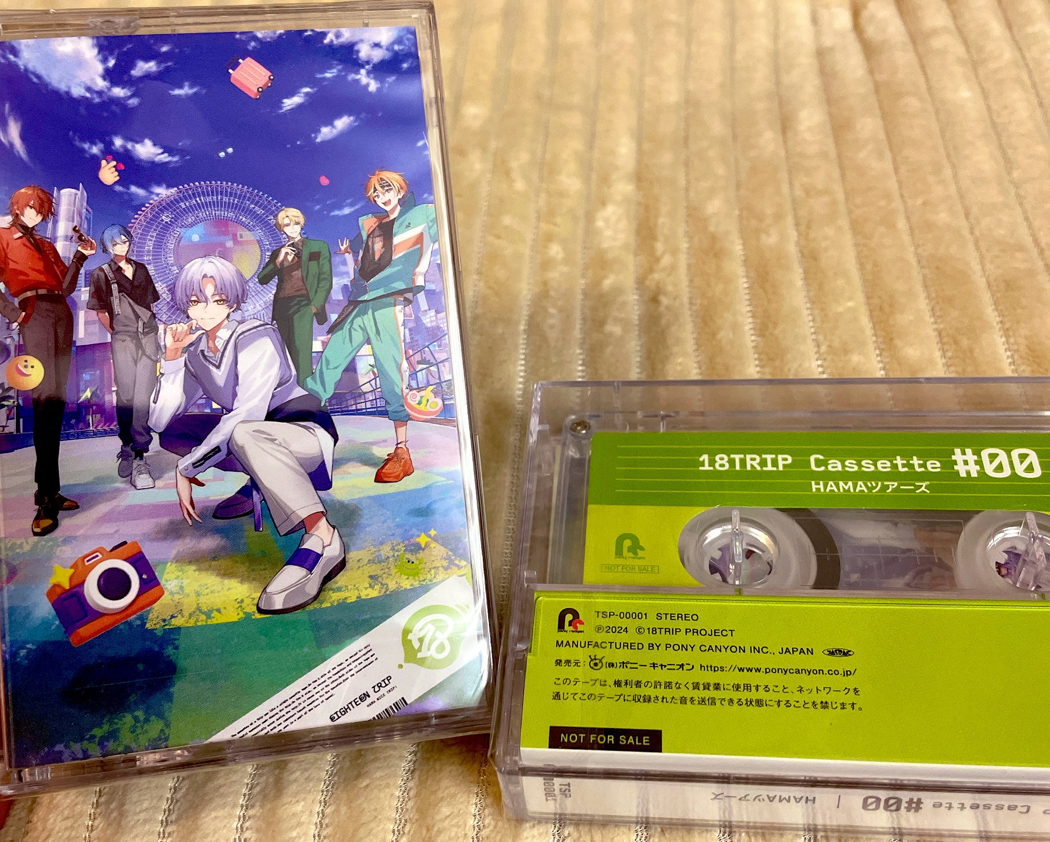 18TRIP HAMAツアーズ オフィシャルカセットプレイヤー Tapiee 18TRIP HAMAツアーズ オフィシャルカセットプレイヤー Tapiee