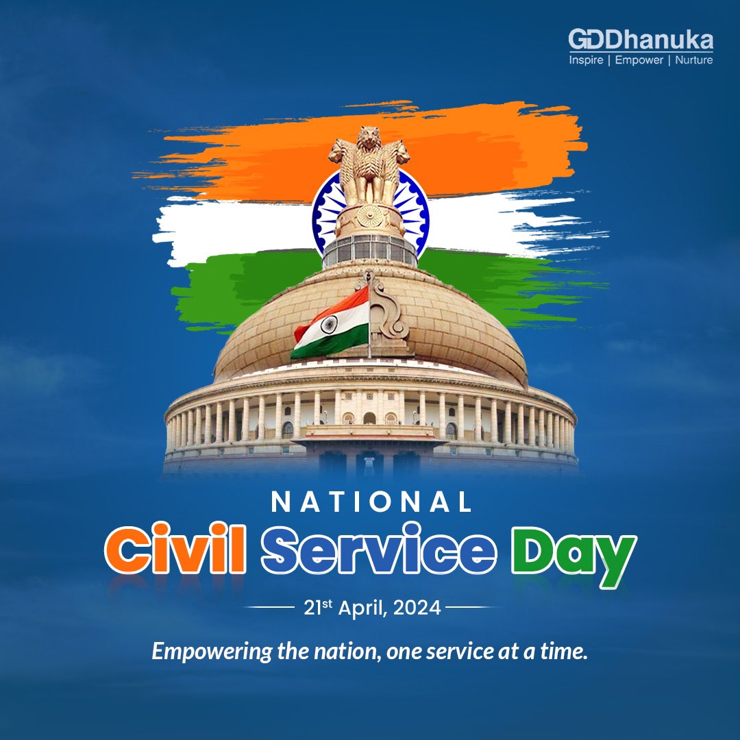 Greetings to all the members of Civil Services Fraternity for their work efforts towards our Nation.
.
.
#civilservices #India #LoveIndia #gratitude #thankful