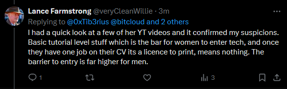 This would be a hilarious joke if he wasn't being serious.