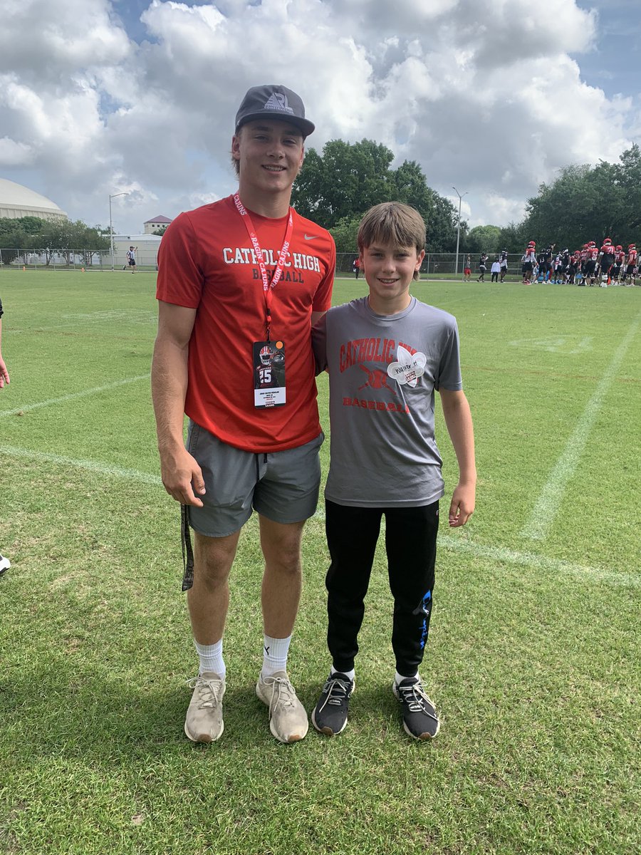 Had a great time <a href="/RaginCajunsFB/">Louisiana Ragin’ Cajuns® Football</a>  practice today. Thank you Coach <a href="/michaeldes1/">Michael Desormeaux</a> and <a href="/CoachMGiuliani/">Mike Giuliani</a> for a great visit! <a href="/ULLafayette/">University of Louisiana at Lafayette</a>