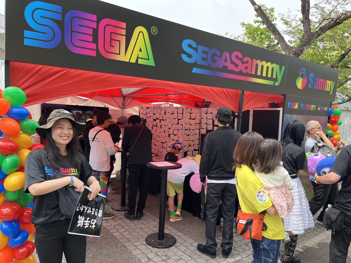 Sony, Kojima Productions and Sega at Tokyo Rainbow Pride 2024! 🌈