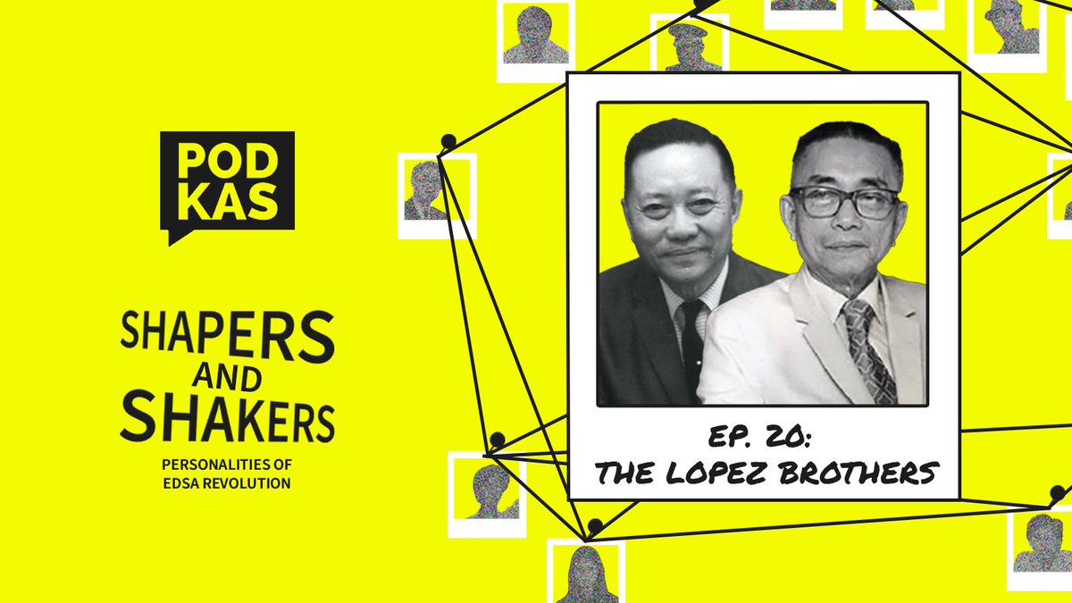 Join us for a new episode! We tackle the nexus of media, politics, and elite families through the story of the Lopez family and the ABS-CBN. Listen here: bit.ly/3Urlus2