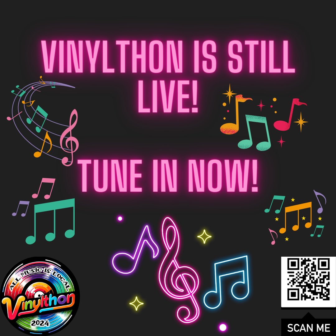 We are now in the second half on Vinylthon folks! You still got time so tune in to wlmc.landmark.edu to listen live to this very special live event! #wlmc #vinylthon #halfwaythere