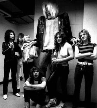 Iron Maiden and Ritchie Blackmore, 1982