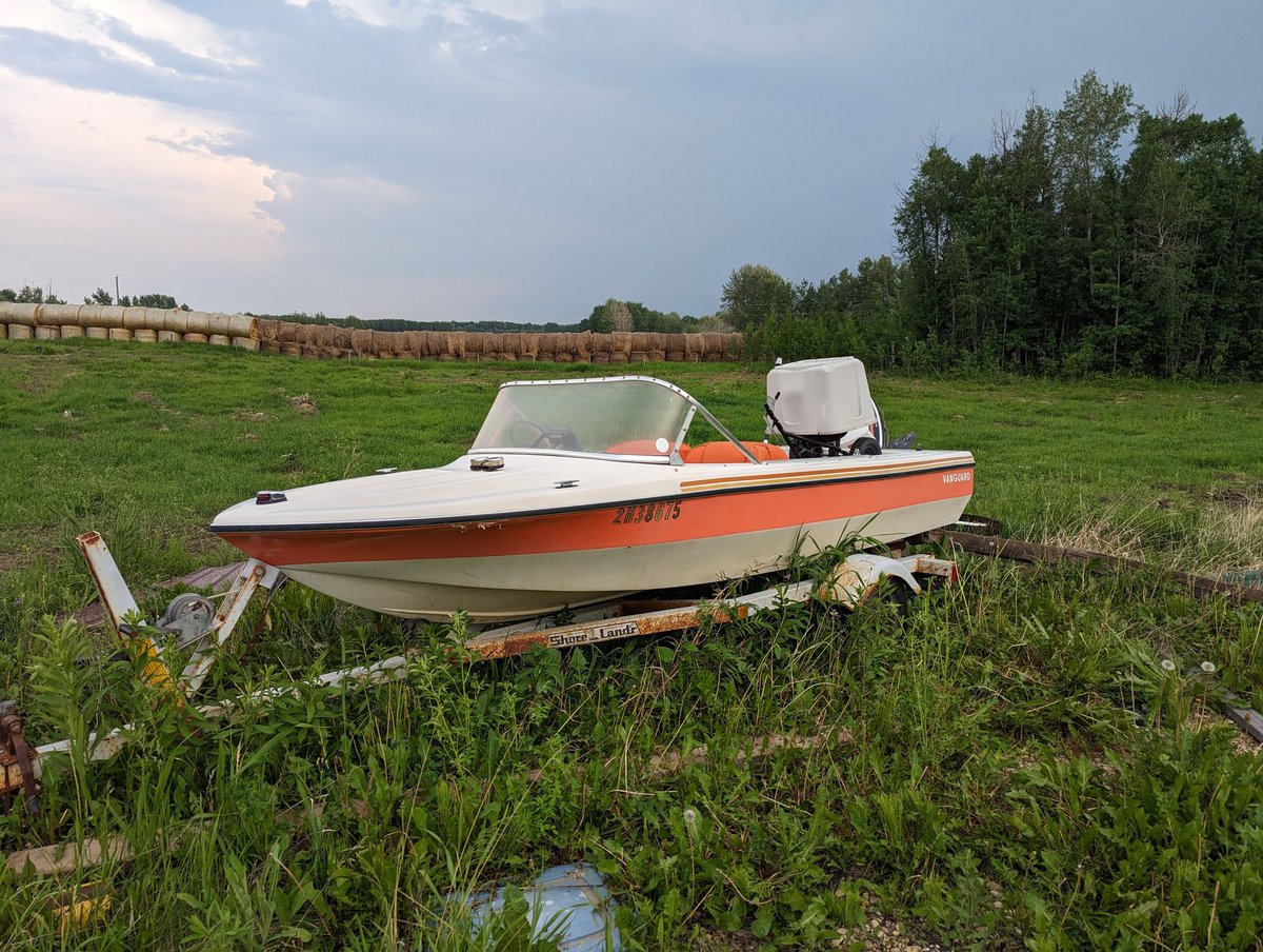 They say the two happiest days are the days you buy your boat and the day you sell your boat. Today, this left my property. They weren't wrong about the feeling. It's nice.