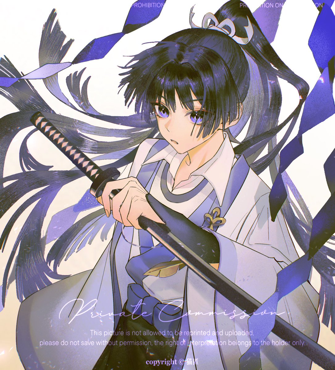 委托稿件，是之前私设的高马尾🤲🏻#scaramouche