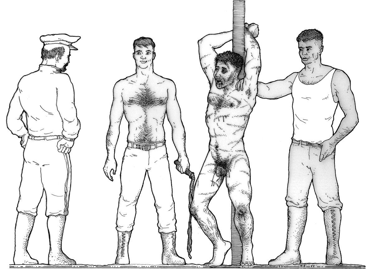 Pote82722945's tweet photo. For an entire year, he was the victim of bullying, harassment, and humiliation from everyone in the troop. He spent most of his time trapped, chained, and naked.
At the end of the year, he asked to enlist to be a regular soldier. He had found his calling! https://t.co/GUZTtkjPg8 https://t.co/6kbqGRn0HT